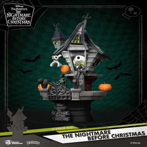 L´étrange Noël de Mr. Jack diorama PVC D-Stage Jack's Haunted House 15 cm