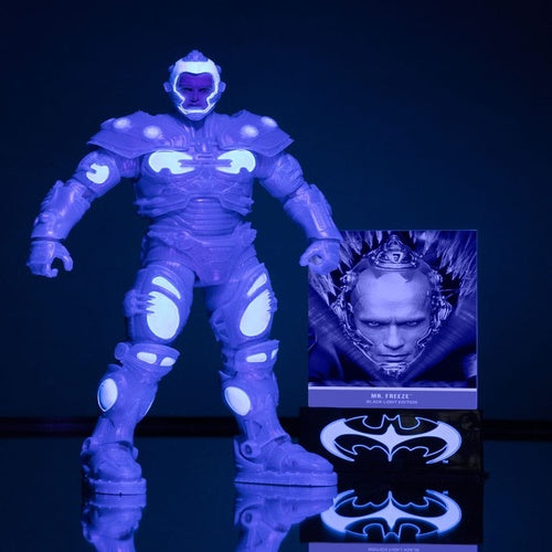 Batman & Robin DC Multiverse Actionfigur Mr. Freeze (Black Light Edition) (Gold Label) 18 cm