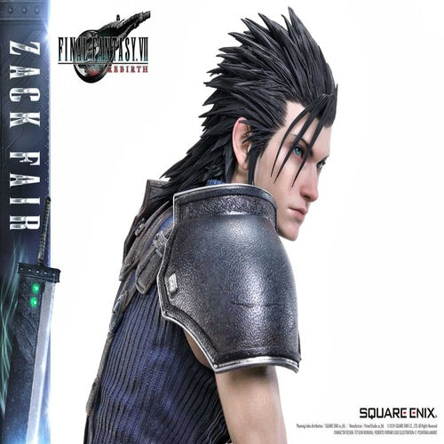 Final Fantasy VII Rebirth statuette 1/4 Zack Fair 57 cm