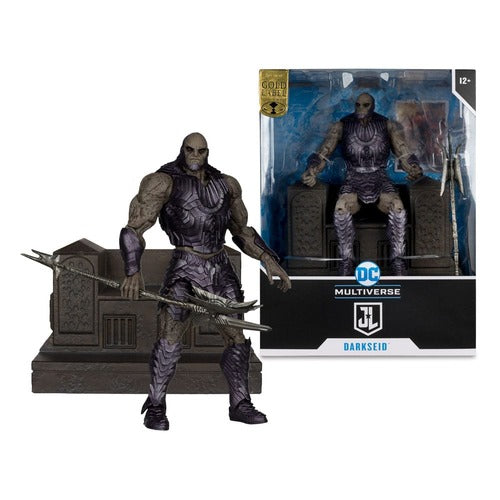 Zack Snyder's Justice League DC Multiverse figurine Mega Darkseid with Throne (Gold Label) 24 cm