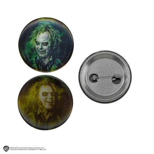 Beetlejuice pack 6 badges
