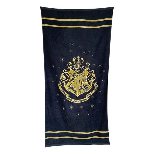 Harry Potter serviette de bain Hogwarts Gold Crest 150 x 75 cm