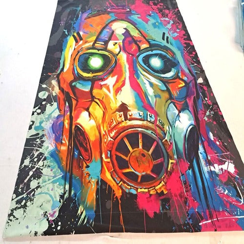 Borderlands poster Canvas Mask Pop Art