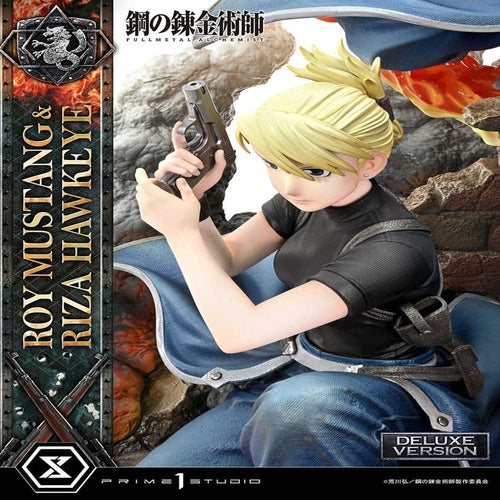 Fullmetal Alchemist Concept Masterline Statue 1/6 Roy Mustang & Riza Hawkeye Deluxe Bonus Version 50 cm