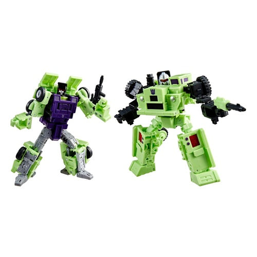 The Transformers: The Movie pack 2 figurines Constructicon Hook & Constructicon Long Haul 16 cm