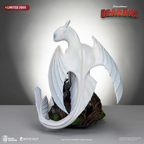 Dragons 3 statuette Master Craft Light Fury 29 cm
