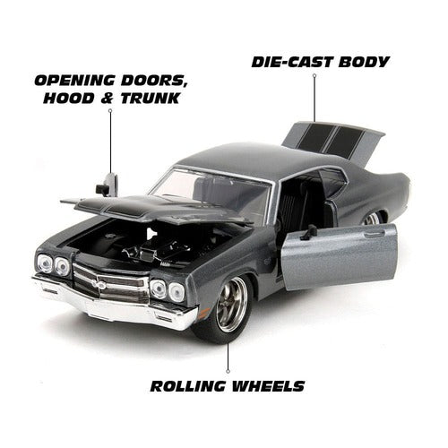 Fast & Furious Diecast Modell 1/24 1970 Chevrolet
