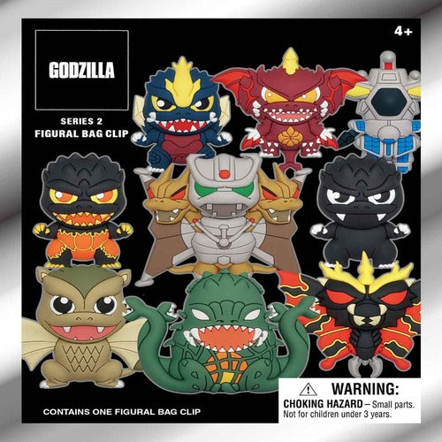 Godzilla présentoir porte-clés sac à dos 3D Series 2 (24)