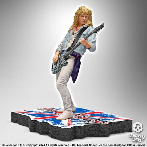 Def Leppard statuette Rock Iconz Rick Savage 24 cm