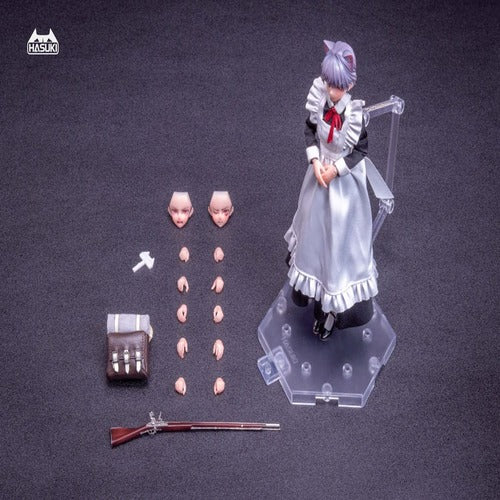 Pocket Art figurine 1/12 PA010 Maid Gunner FKEY 15 cm