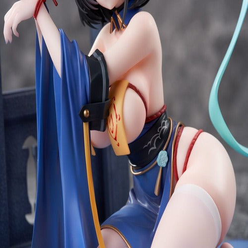 Azur Lane AmiAmi x AniGame statuette PVC 1/6 Hwah Jah The Festive Undead Ver. 18 cm