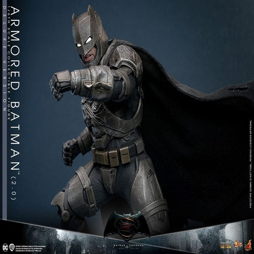 Batman v Superman: Dawn of Justice Movie Masterpiece Actionfigur 1/6 Armored Batman 2.0 (Deluxe Version) 33 cm