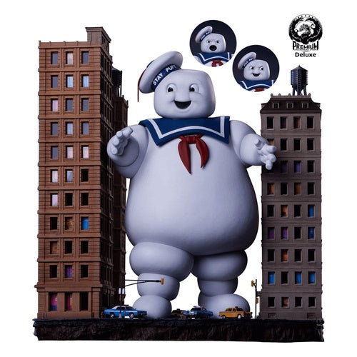 Ghostbusters - Die Geisterjäger Diorama Statue Stay Puft Marshmallow Man Deluxe Edition 74 cm