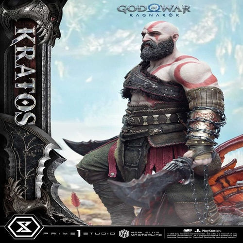 God of War: Ragnarok Real Elite Masterline Series Statue 1/3 Kratos 95 cm
