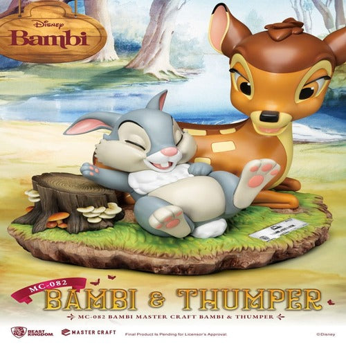 Disney statuette Master Craft Bambi & Thumper 26 cm