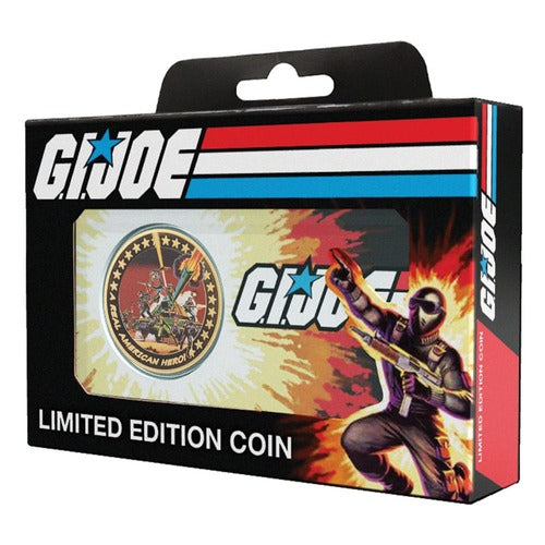 G.I. Joe pièce de collection A Real American Hero 60th Anniversary 24k Gold Plated Limited Edition