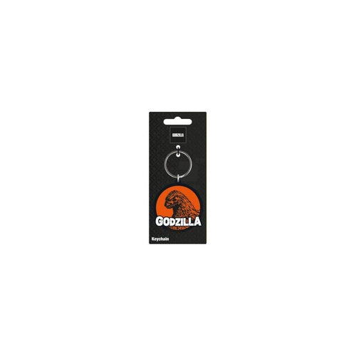 Godzilla porte-clés caoutchouc Mean 6 cm