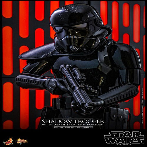 Star Wars figurine Movie Masterpiece 1/6 Shadow Trooper with Death Star Environment 30 cm