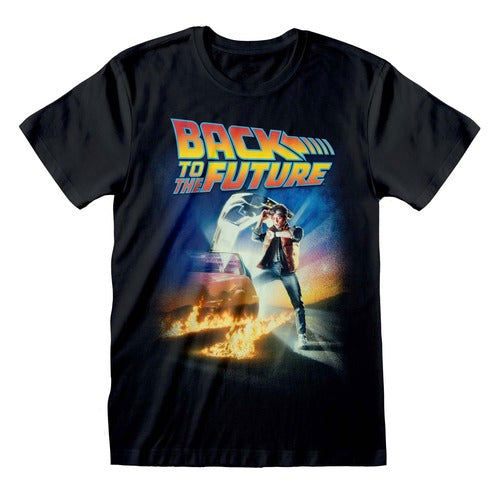 Retour vers le futur T-Shirt Poster (XL)