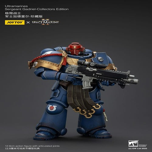 Warhammer 40,000: Space Marine 2 figurine Ultramarines Sergeant Gadriel Collectors Edition 13 cm