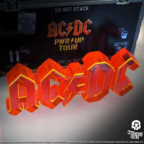 AC/DC statuette Rock Ikonz On Tour PWR UP Tour Road Case