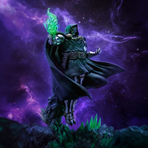 The Infinity Gauntlet Marvel Legends Diorama statuette 1/10  Art Scale Infinity Doctor Doom Deluxe Edition 42 cm