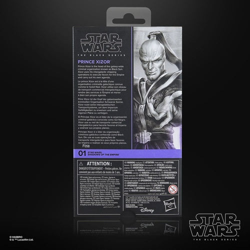 Star Wars: Shadows of the Empire Black Series Actionfigur Prince Xizor 15 cm
