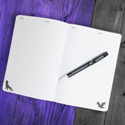 Wednesday set cadeau bloc-notes