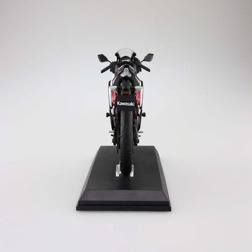 Diecast Bike Series réplique 1/12 Kawasaki Ninja ZX-25R Metallic Spark Black×Peal Flat Stardust White 16 cm