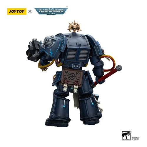 Warhammer 40k figurine 1/18 Ultramarines Librarian in Terminator Armour 12 cm