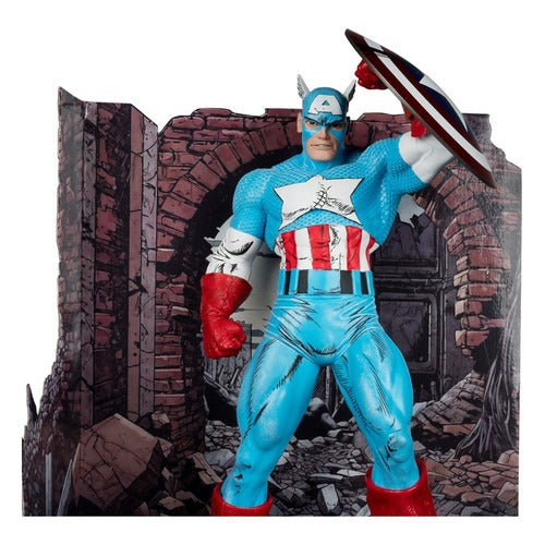 Marvel PVC statuette PVC 1/6 Captain America (The Amazing Spider-Man #323) 28 cm