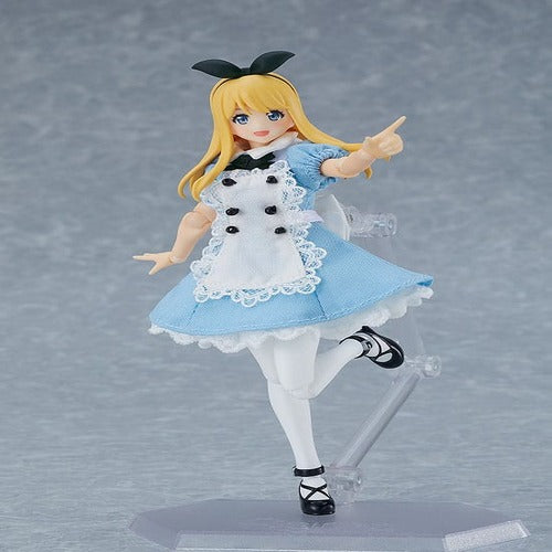 Original Character figurine Figma Female Body (Alice) with Dress and Apron Outfit 13 cm