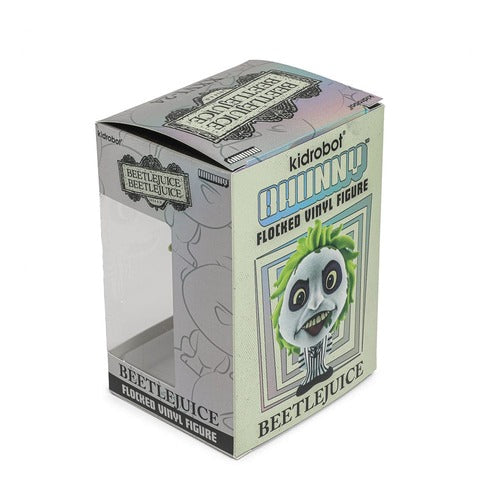 Beetlejuice Beetlejuice figurine Vinyl Bhunny Flocked Beetlejuice Striped Suit 10 cm