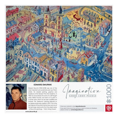 Edward Dwurnik puzzle Imagination Radzymin (1000 pièces)
