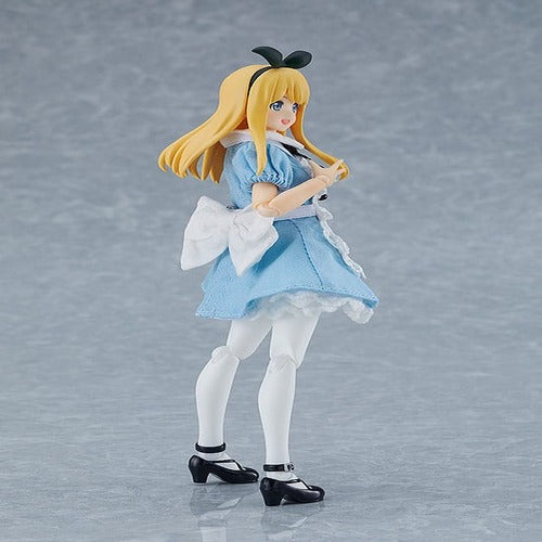 Original Character figurine Figma Female Body (Alice) with Dress and Apron Outfit 13 cm