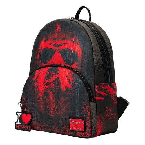 Freitag der 13. by Loungefly Mini Rucksack I Heart Horror