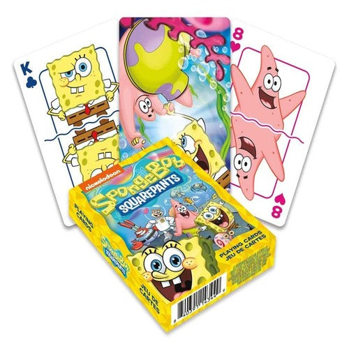 Bob l´éponge jeu de cartes à jouer Cast