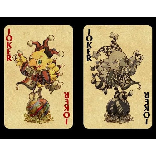 Chocobo jeu de cartes à jouer