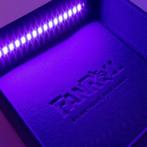 FanRoll Shadowlight Faltbarer Blacklight Würfelteller Black