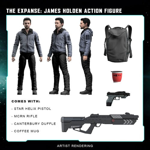 The Expanse figurine James Holden 20 cm