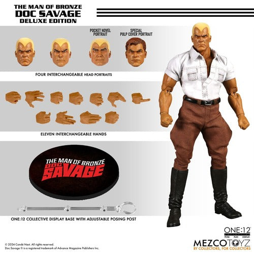 Doc Savage figurine 1/12 Doc Savage Deluxe Edition 18 cm