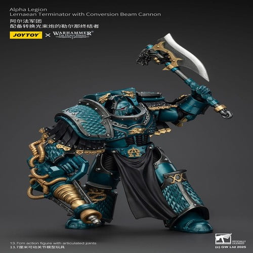 Warhammer The Horus Heresy figurine Alpha Legion Lernaean Terminator with Conversion Beam Cannon 20 cm