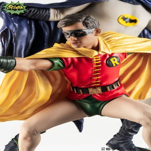DC Comics statuette PVC 1/8 Diorama Batman & Robin 1966 23 cm