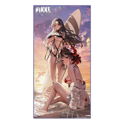 Goddess of Victory: Nikke serviette de bain Rosanna & Sakura 150 x 75 cm