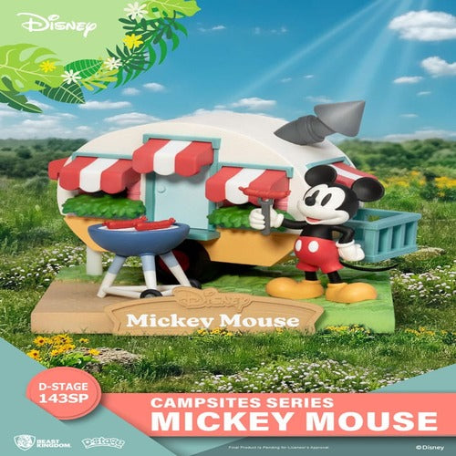 Disney diorama PVC D-Stage Campsite Series Mickey Mouse Special Edition 10 cm