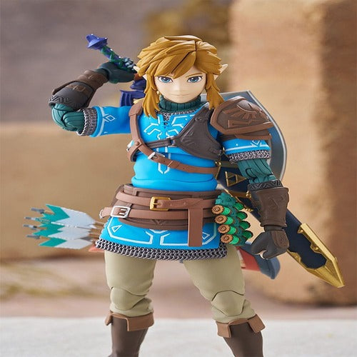The Legend of Zelda Tears of the Kingdomfigurine Figma Link Tears of the Kingdom Ver. DX Edition 15 cm