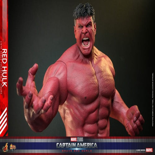 Captain America: Brave New World figurine Movie Masterpiece 1/6 Hulk Red Hulk 47 cm