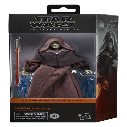Star Wars Episode III Black Series figurine Darth Sidious 15 cm