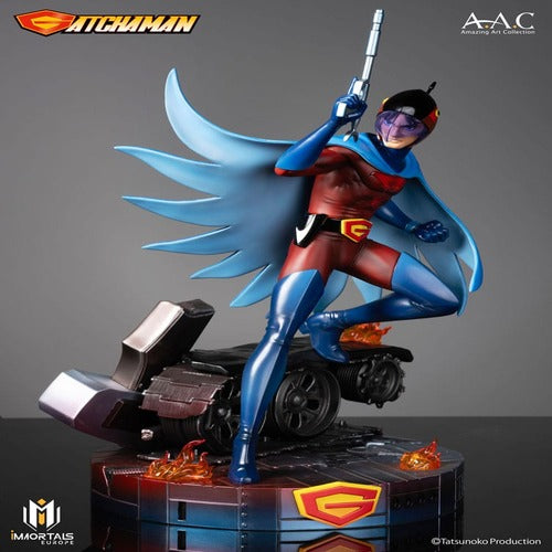 Gatchaman statuette Amazing Art Collection Joe the Condor, Expert in Shooting 34 cm