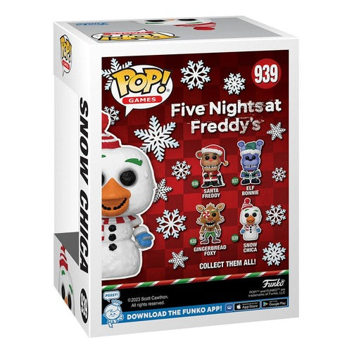 Five Nights at Freddy's Figurine POP! Games Vinyl Holiday Chica 9 cm